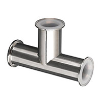 衛生級襯氟三通快裝接頭