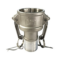 衛生級襯氟CAMLOCK C型(帶齒管尾)