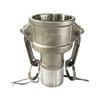 衛生級襯氟CAMLOCK C型(帶齒管尾)