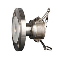 衛生級襯氟法蘭母接頭