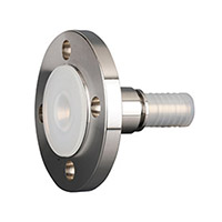 衛生級襯氟固定法蘭帶齒管尾接頭